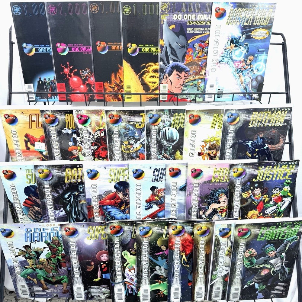 DC One Million 1-4 80 Page Giant & 23 Crossovers‎ Lot Batman Superman Flash